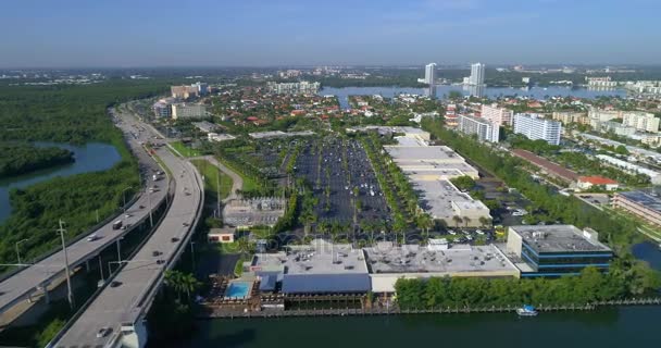 Aerial video Sunny Isles Florida 4k 60p — Stock Video