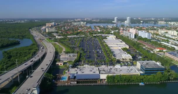 Légi videóinak Sunny Isles Florida 4k 60p — Stock videók