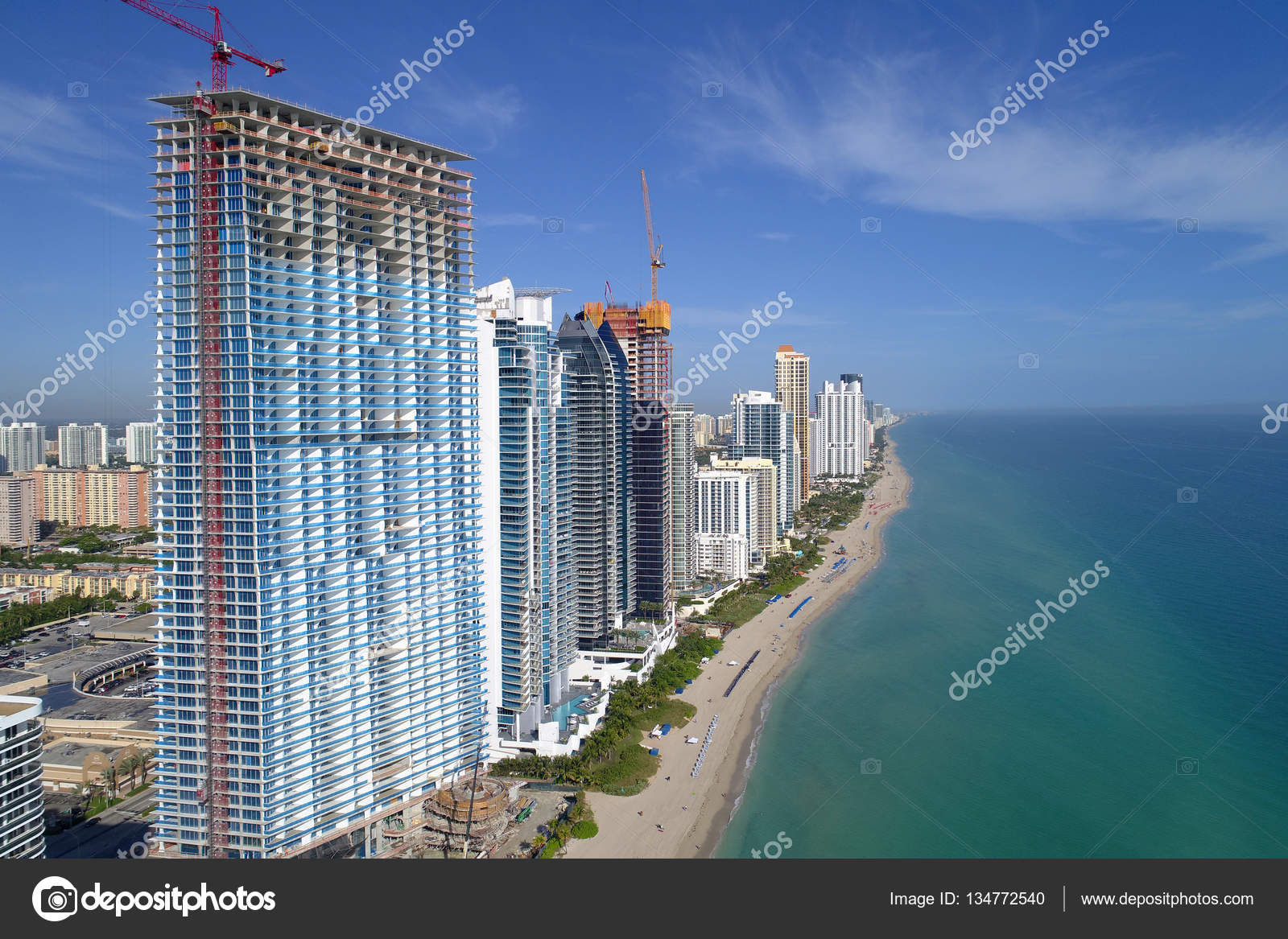 Aerial image Sunny Isles Beach FL — Stock Photo © felixtm 134772540