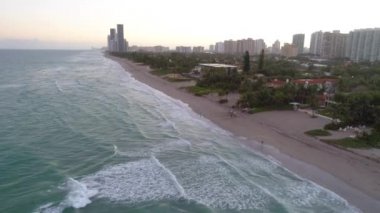 Golden Beach Florida hava dron vurdu