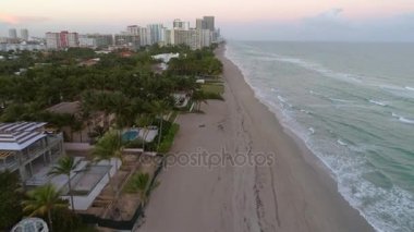 Golden Beach Florida hava dron vurdu