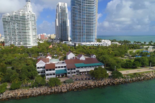 Miami Beach South Pointe Park — Stock fotografie