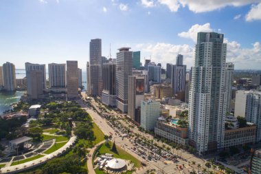 Havadan fotoğraf Downtown Miami