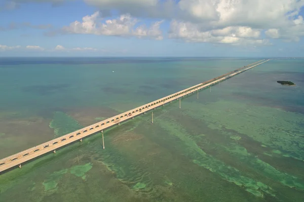 Florida Keys Overseas Highway imagen aérea — Foto de Stock