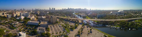 Panoramatický snímek Overtown Miami — Stock fotografie