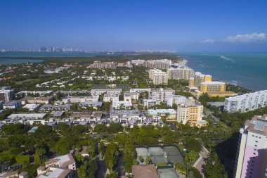 Key Biscayne Florida hava görüntü