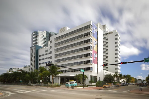Historyczne Hotele Miami Beach — Zdjęcie stockowe