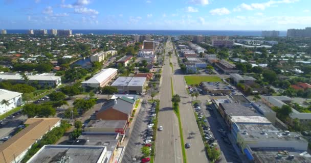 Luchtfoto video Fort Lauderdale Florida — Stockvideo