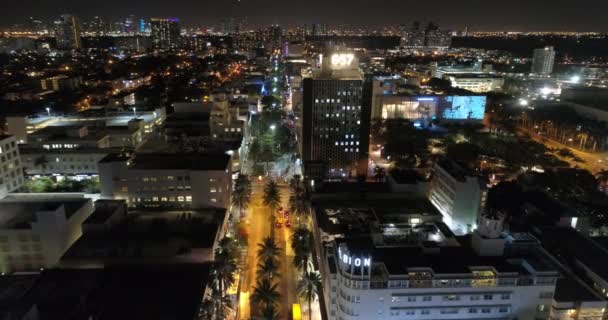 Mağazaları at Lincoln Road Miami Beach — Stok video