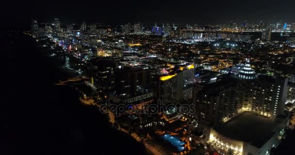 Tour in elicottero a Miami Beach — Video Stock