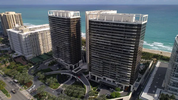 Imagem aérea do St. Regis Bal Harbour Florida — Fotografia de Stock