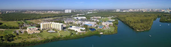 Hava panorama Florida International University — Stok fotoğraf