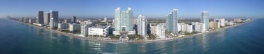 Hollywood Beach Fl hava panorama