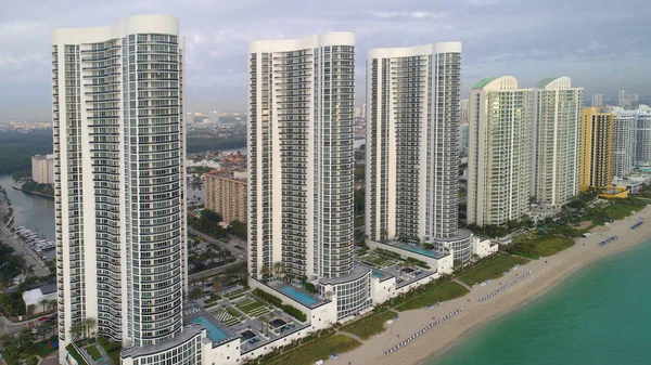 Imagen aérea de Trump Towers — Foto de Stock