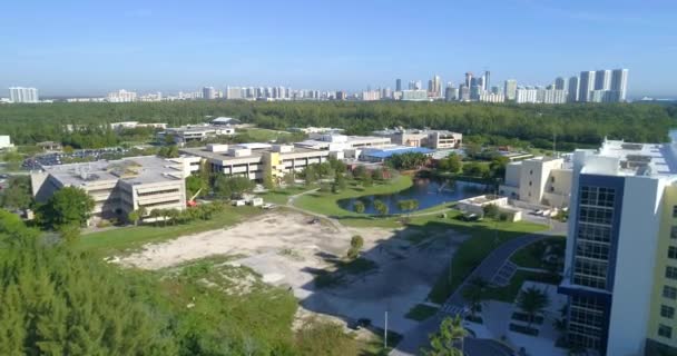 Vídeo aéreo Florida International University — Vídeo de Stock