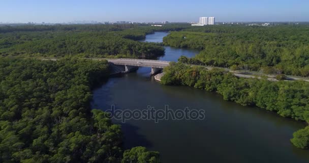 Vídeo aéreo del dron Oleta Park — Vídeos de Stock