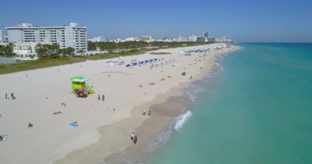 Vídeo aéreo Miami Beach — Vídeo de Stock