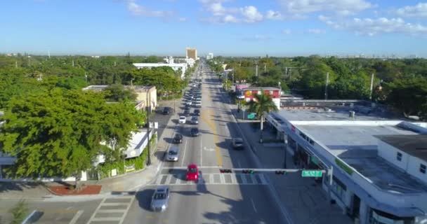 Vidéo Aérienne Miami MiMo District Biscayne Boulevard — Video