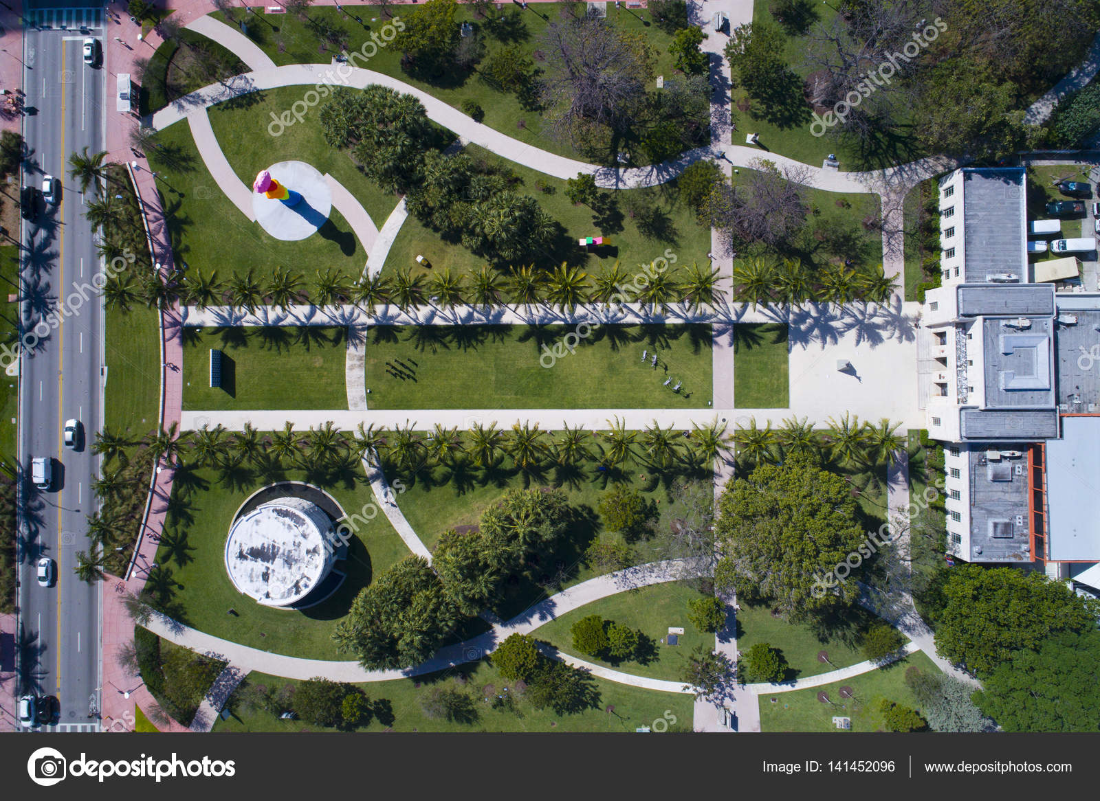 Collins Park Miami Beach Florida Stock Editorial Photo © felixtm