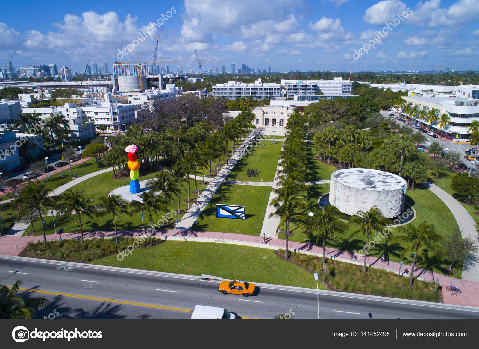 Collins Park Miami Beach Florida – Stock Editorial Photo © felixtm  #141452496