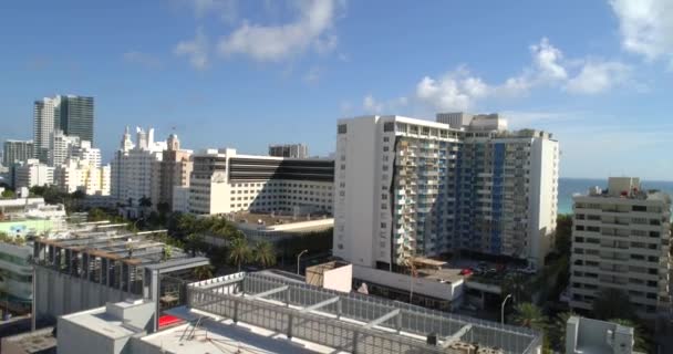 Aeriais de Miami Beach Florida — Vídeo de Stock