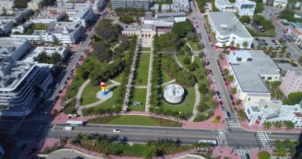 Aerials of Miami Beach Florida — Stock Video
