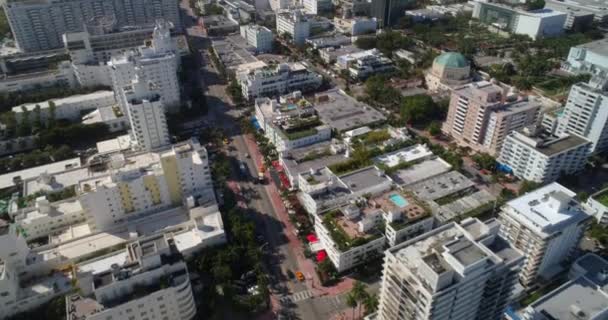 Antennes van Miami Beach Florida — Stockvideo