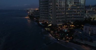 Waikiki Beach Hawaii hava video