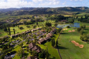 Havadan görüntü kaplumbağa Bay Resort Hawaii