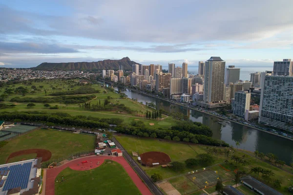 Imagen aérea de Oahu Hawaii — Foto de Stock