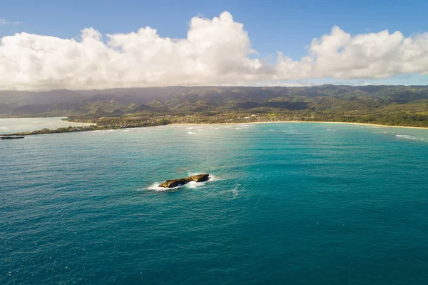 Immagine aerea di Oahu Hawaii paesaggio — Foto Stock