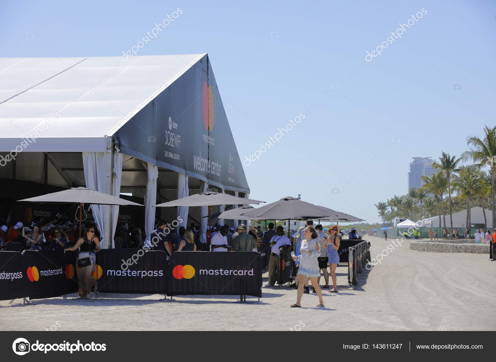 Miami Beach Wine and Food Festival Stock Editorial Photo © felixtm