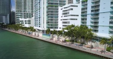 Hava video Downtown Miami Riverwalk