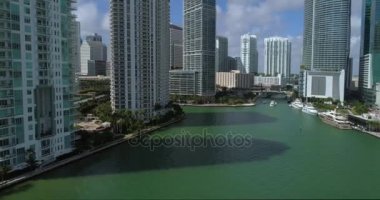 Hava Miami nehir ve Brickell robot