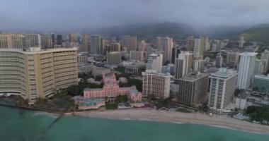Helikopter turu Waikiki Hawaii 4k 30p
