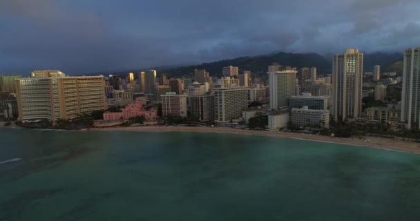 Πλάνα από την παραλία Waikiki 30p — Αρχείο Βίντεο