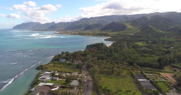 Paisagem montesa havaiana — Vídeo de Stock