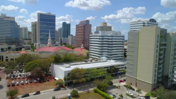 Centro de Fort Lauderdale FL — Vídeo de Stock