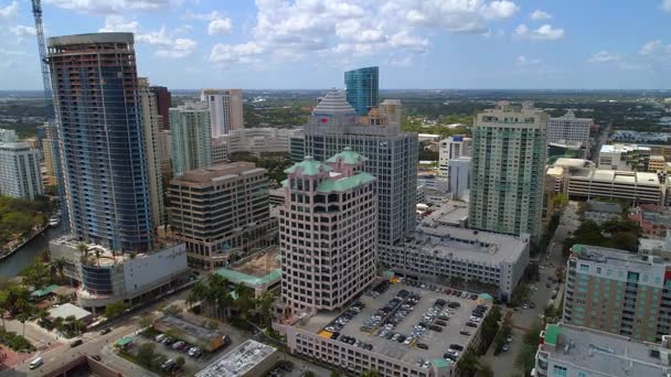 Centro de Fort Lauderdale FL — Vídeo de Stock