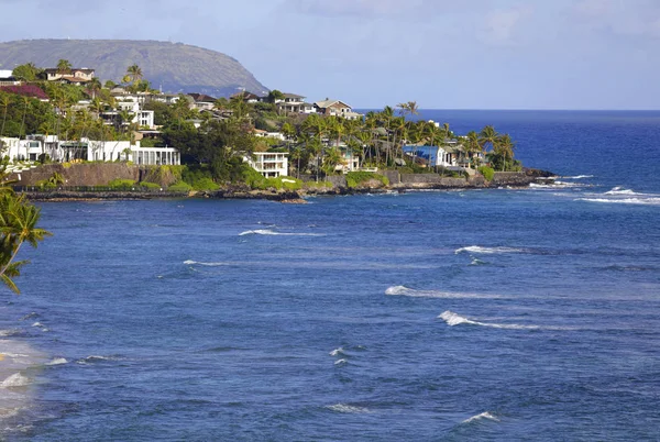 ハワイのビーチの家 — ストック写真