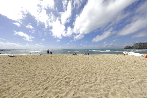 Foto d'archivio di Waikiki Beach Hawaii — Foto Stock