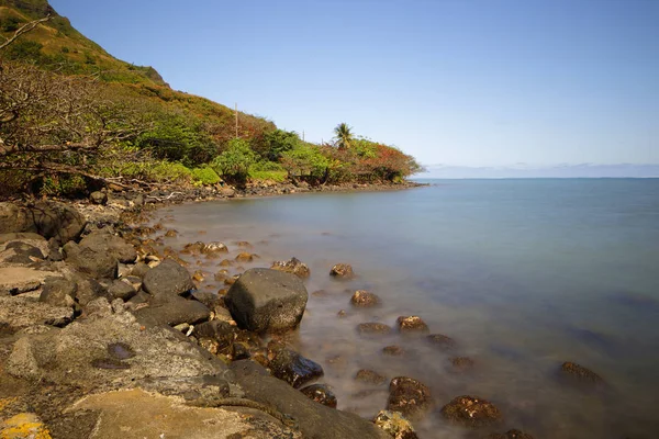 하와이 오아후 섬 해안 풍경 — 스톡 사진