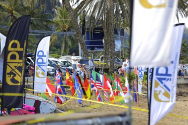 App rekabet Sunset Beach Oahu Hawaii