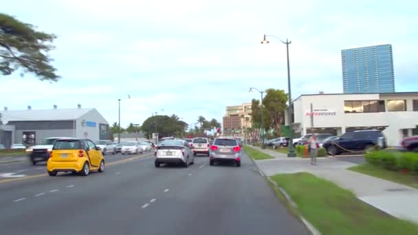 Visite en voiture d'Oahu Hawaii — Video