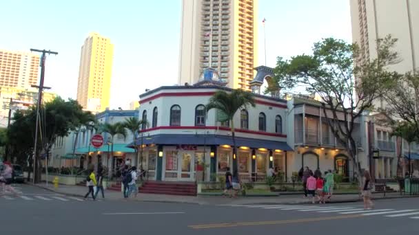 Imagens de viagem de Hawaii Oahu Honolulu — Vídeo de Stock