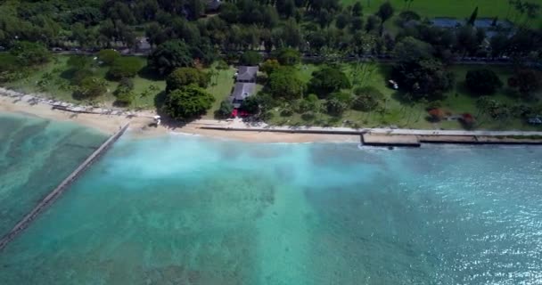 Kuhio Beach Honolulu — Stock Video