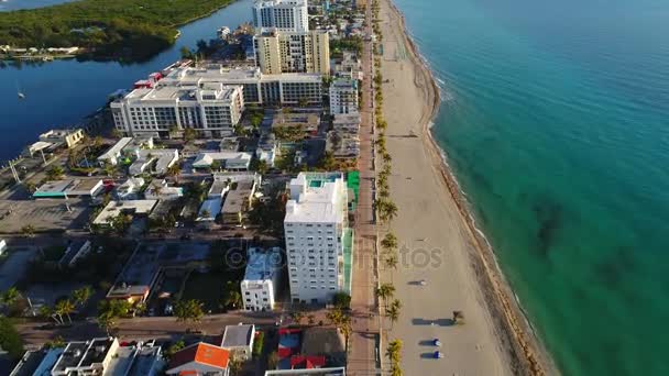Голливудский пляж Флориды — стоковое видео