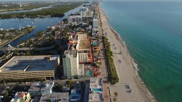 Flórida Hollywood Beach — Vídeo de Stock