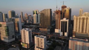 Alacakaranlıkta hava Brickell