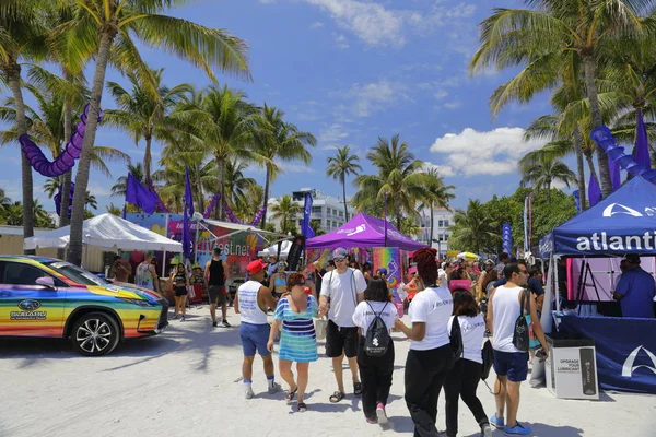 Miami Beach meleg büszkeség hét fesztivál — Stock Fotó
